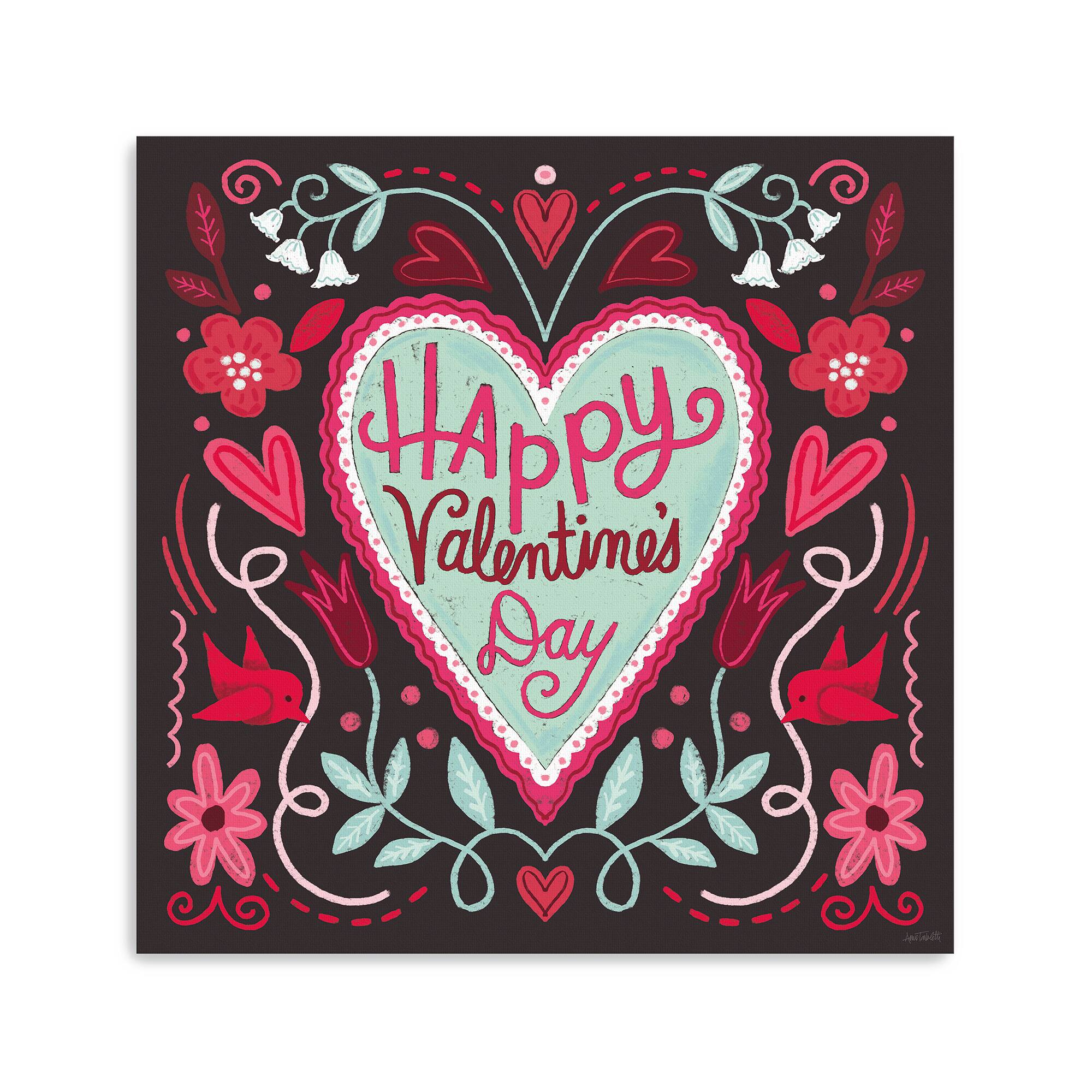 Sweet Hearts VI Canvas Giclée Art